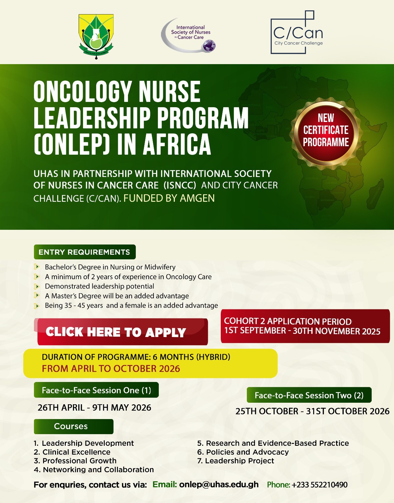 ONLEP COHORT 2 ADMISSION OPEN